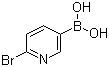 2-溴吡啶-5-硼酸分子结构 (CAS 223463-14-7)