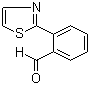 2-(噻唑-2-基)苯甲醛分子结构 (CAS 223575-69-7)