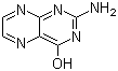 structure of CAS# 2236-60-4, 2-氨基-4-羟基蝶啶
