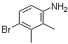4-溴-2,3-二甲基苯胺分子结构 (CAS 22364-25-6)
