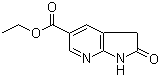 2-氧代-2,3-二氢-1H-吡咯并[2,3-b]吡啶-5-甲酸乙酯分子结构 (CAS 223646-21-7)