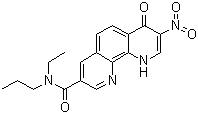 胶原脯氨酸羟化酶抑制剂分子结构 (CAS 223666-07-7)