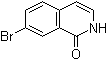 7-溴-1(2H)-异喹啉酮分子结构 (CAS 223671-15-6)