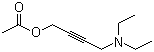 structure of CAS# 22396-77-6, 1-Acetoxy-4-diethylamino-2-butyne