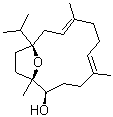 structure of CAS# 22419-74-5, Incensole