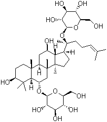 人参皂苷 Rg1分子结构 (CAS 22427-39-0)