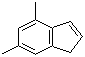 structure of CAS# 22430-64-4, 4,6-二甲基茚