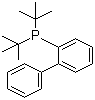 2-(二叔丁基膦)联苯分子结构 (CAS 224311-51-7)