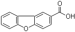 2-二苯并呋喃羧酸分子结构 (CAS 22439-48-1)