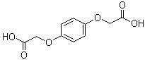 structure of CAS# 2245-53-6, 氢醌-O,O'-二乙酸