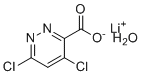 4,6-二氯哒嗪-3-羧酸锂盐一水合物分子结构 (CAS 2245111-15-1)