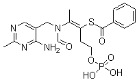 structure of CAS# 22457-89-2, Benfotiamine