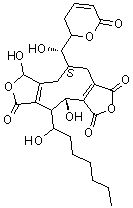红色青霉毒素 A分子结构 (CAS 22467-31-8)