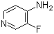 4-氨基-3-氟吡啶分子结构 (CAS 2247-88-3)