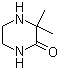3,3-甲基哌嗪-2-酮分子结构 (CAS 22476-74-0)