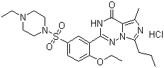 structure of CAS# 224785-91-5, 瓦地拉非盐酸盐