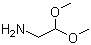 氨基乙醛缩二甲醇分子结构 (CAS 22483-09-6)
