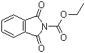 N-乙氧羰基邻苯二甲酰亚胺分子结构 (CAS 22509-74-6)