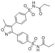 CAS # 2251048-76-5, N,N'-((5-methylisoxazole-3,4-diyl)bis(4,1-phenylenesulfonyl))dipropionamide