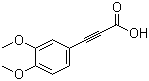 structure of CAS# 22511-06-4, 3,4-Dimethoxyphenylpropiolic acid