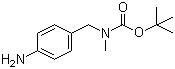 CAS 登录号：225240-83-5, N-甲基-N-(4-氨基苄基)氨基甲酸叔丁酯