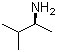 (S)-(+)-2-氨基-3-甲基丁烷分子结构 (CAS 22526-46-1)