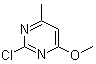structure of CAS# 22536-64-7, 2-Chloro-4-methoxy-6-methylpyrimidine