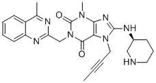 structure of CAS# 2253964-85-9, Linagliptin Impurity 5