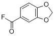 苯并[d][1,3]二氧杂环戊烯-5-羰基氟化物分子结构 (CAS 2254447-02-2)