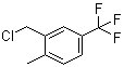structure of CAS# 225656-63-3, 2-Methyl-5-(trifluoromethyl)benzyl chloride