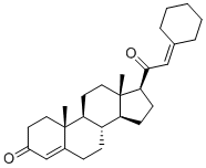 CAS # 2257421-79-5, Progesterone EP Impurity G, Unii-BP9gxv3Q3D,21-(Cyclohexylidene)pregn-4-ene-3, 20-dione,(8S,9S,10R,13S,14S,17S)-17-(2-cyclohexylideneacetyl)-10,13-dimethyl-1,2,6,7,8,9,11,12,14,15,16,17-dodecahydrocyclopenta[a]phenanthren-3-one