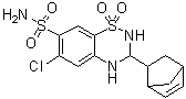 structure of CAS# 2259-96-3, 莰烯氯噻嗪
