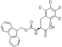 CAS # 225918-67-2, N-[(9H-Fluoren-9-ylmethoxy)carbonyl]-L-phenyl-d<sub>5</sub>-alanine