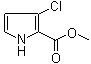 3-氯-1H-吡咯-2-羧酸甲酯分子结构 (CAS 226410-00-0)