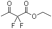 structure of CAS# 2266-48-0, 2,2-二氟-3-氧代丁酸乙酯