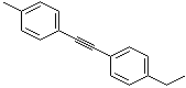 structure of CAS# 22692-80-4, 1-Ethyl-4-[(4-methylphenyl)ethynyl]benzene