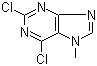 structure of CAS# 2273-93-0, 2,6-二氯-7-甲基嘌呤