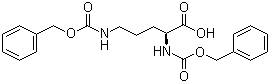 structure of CAS# 2274-58-0, N,N'-双[苄氧羰基]-L-鸟氨酸
