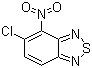 structure of CAS# 2274-89-7, 5-氯-4-硝基-2,1,3-苯并噻二唑