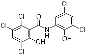 structure of CAS# 2277-92-1, 氯羟柳胺