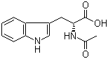 structure of CAS# 2280-01-5, N-乙酰基-D-色氨酸