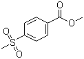 structure of CAS# 22821-70-1, 4-甲磺酰基苯甲酸甲酯