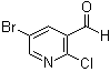 structure of CAS# 228251-24-9, 5-溴-2-氯烟醛