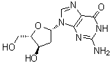 CAS 登录号：22837-44-1, 2-氨基-9-(2-脱氧-beta-L-赤式-呋喃戊糖基)-1,9-二氢-6H-嘌呤-6-酮