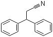 structure of CAS# 2286-54-6, 3,3-二苯基丙腈