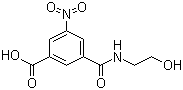 CAS 登录号：22871-56-3, 3-[[(2-羟基乙基)氨基]羰基]-5-硝基苯甲酸