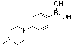 CAS # 229009-40-9, 4-(4-Methylpiperazino)benzeneboronic acid, [4-(4-Methylpiperazin-1-yl)phenyl]boronic acid