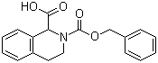 CAS # 22914-95-0, N-Cbz-3,4-dihydro-1H-isoquinolinecarboxylic acid