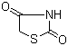 structure of CAS# 2295-31-0, 2,4-噻唑烷二酮