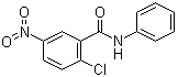 structure of CAS# 22978-25-2, 2-氯-5-硝基苯甲酰苯胺